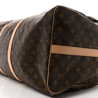 Louis Vuitton Monogram Keepall Bandouliere 60 10 of 12