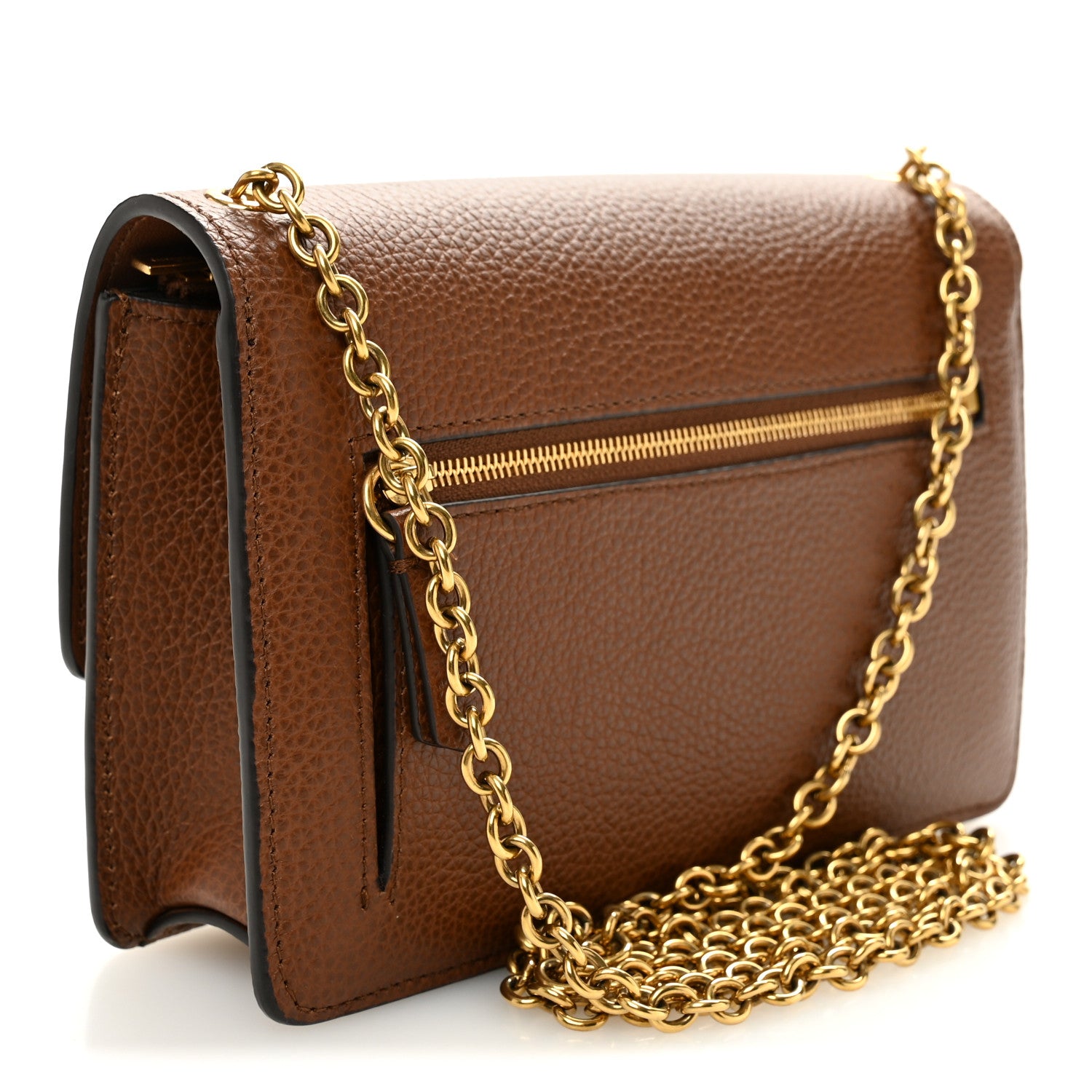 Mulberry Small Classic Grain Calfskin Small Darley Oak 3 of 9