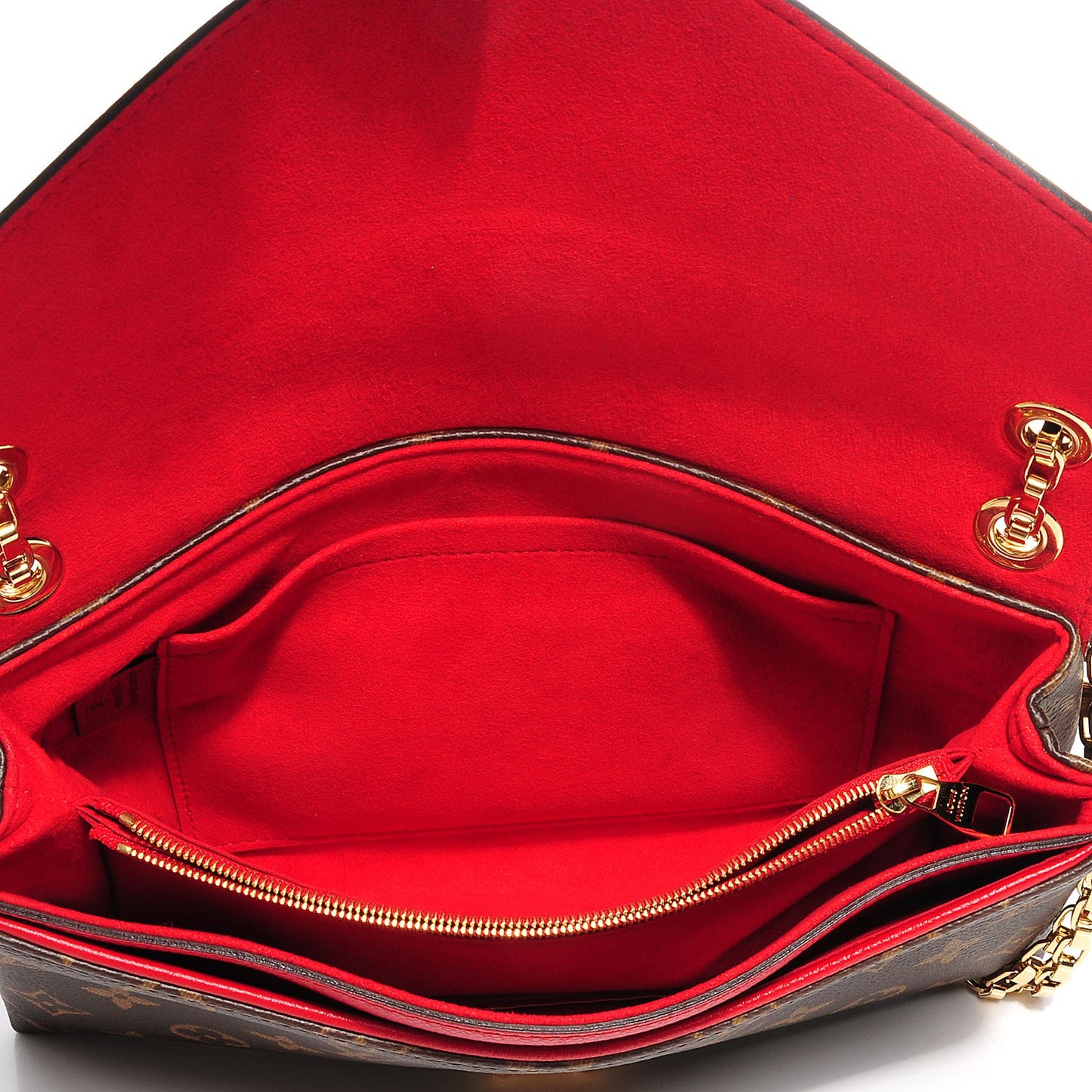 Monogram Pallas Chain Cherry
