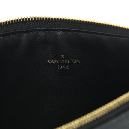 Louis Vuitton Empreinte Felicie Chain Wallet Zippered Insert Black 6 of 8