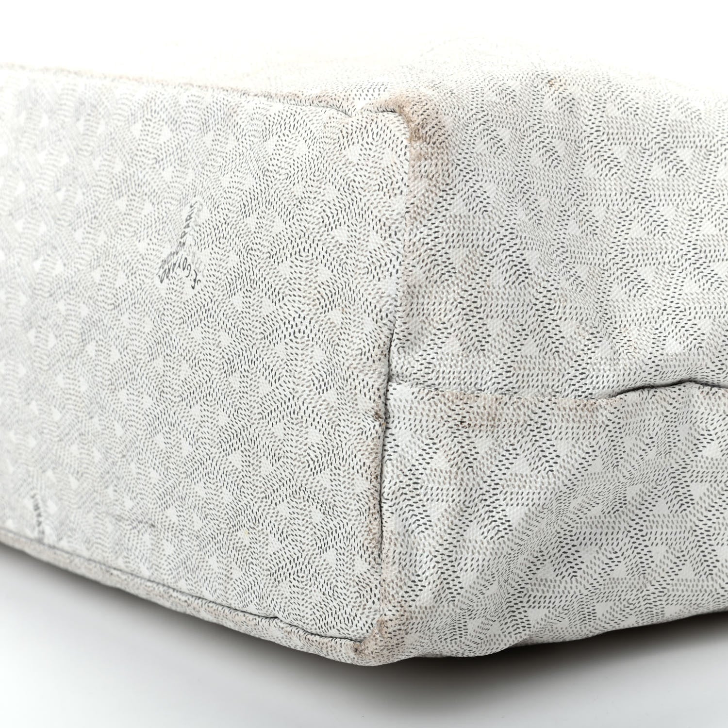 Goyard Goyardine Saint Louis PM White 7 of 9