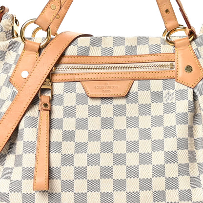 Louis Vuitton Damier Azur Evora MM 7 of 9