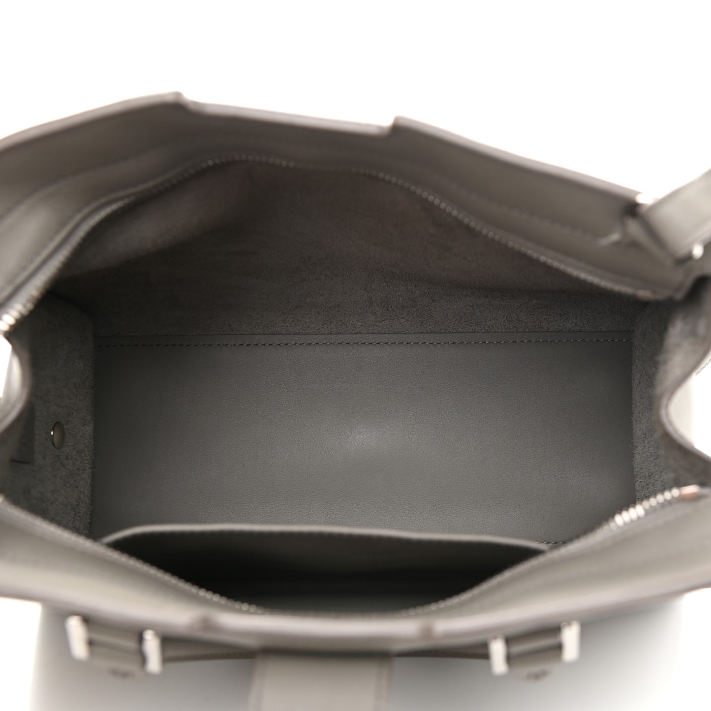 Calfskin Monogram Baby Cabas Fog