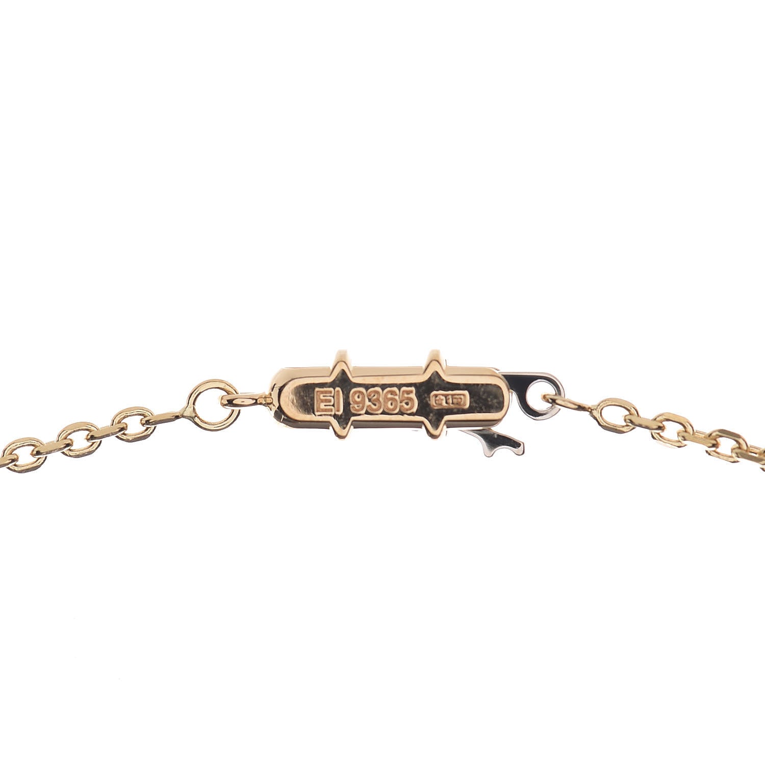 Cartier 18K Yellow Gold Medium Hearts and Symbols Necklace 5 of 7