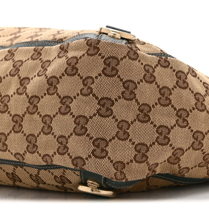 Gucci Monogram Large Abbey Tote Green 10 of 10