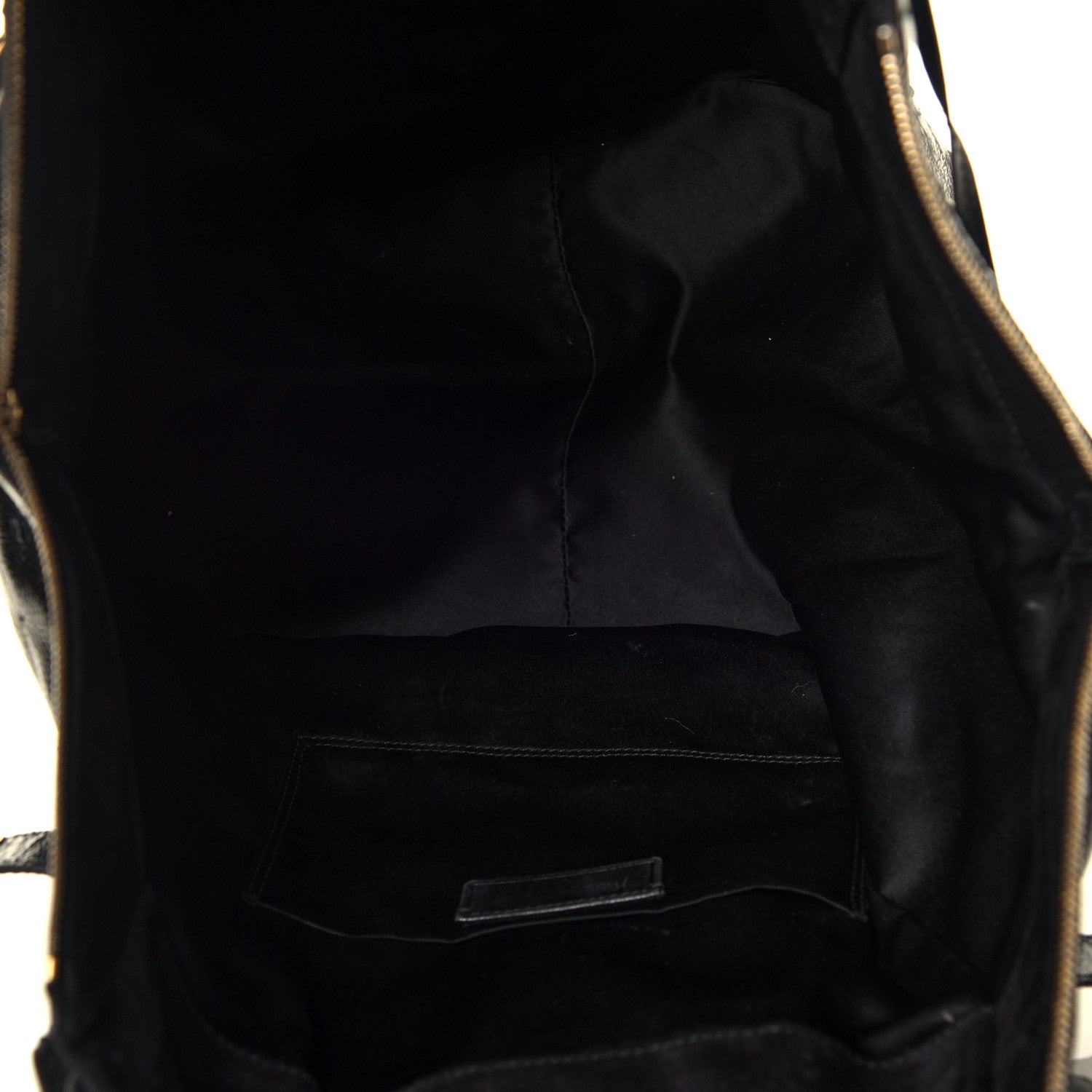 Saint Laurent Patent Flower Medium Downtown Tote Black 6 of 7
