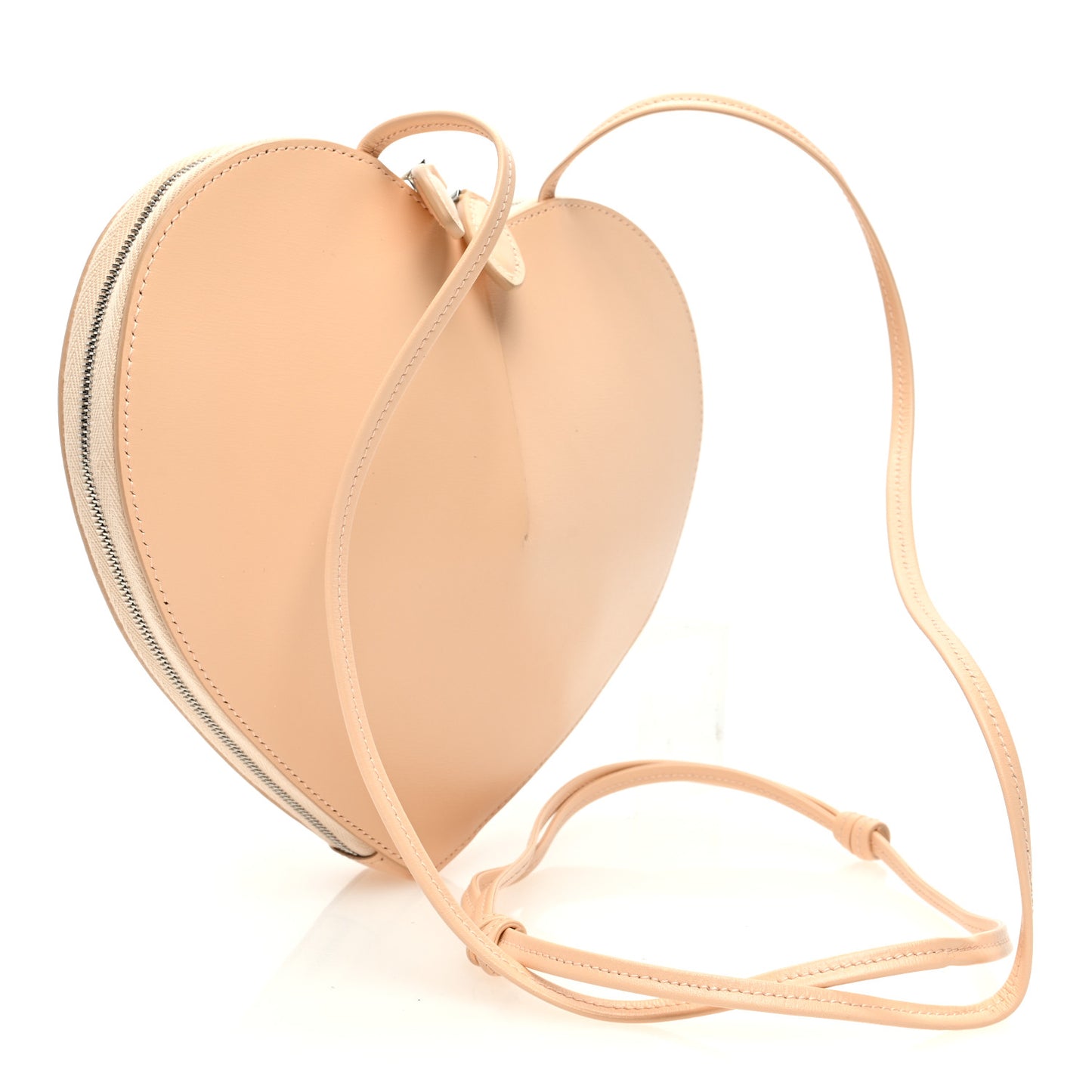 Calfskin Le Coeur Bag Peche