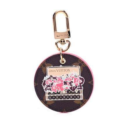 Louis Vuitton Monogram Illustre Posies Bag Charm 1 of 4
