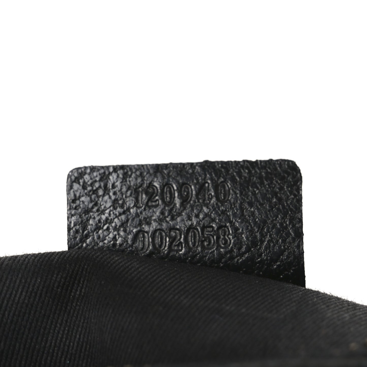 Monogram Horsebit Nail Chain Pochette Black