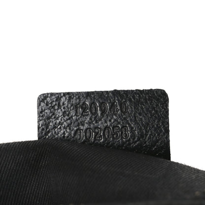 Gucci Monogram Horsebit Nail Chain Pochette Black 7 of 10