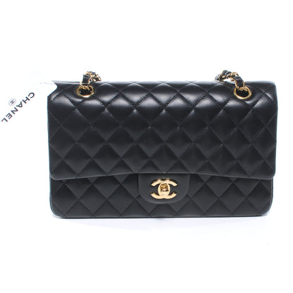 Chanel Lambskin Medium Double Flap Black 1 of 7