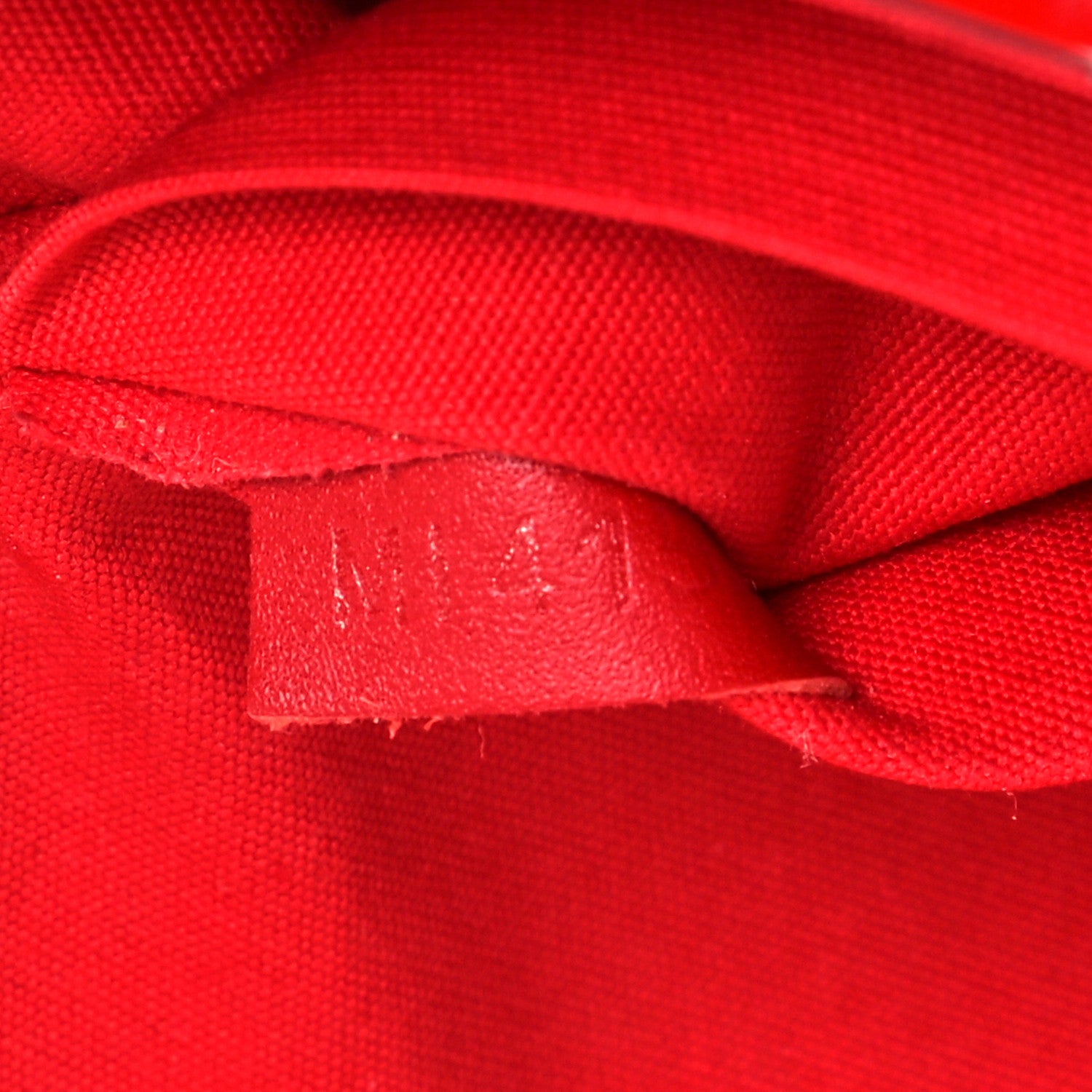 Louis Vuitton Vernis Felicie Pochette Chain Wallet Cherry 7 of 10