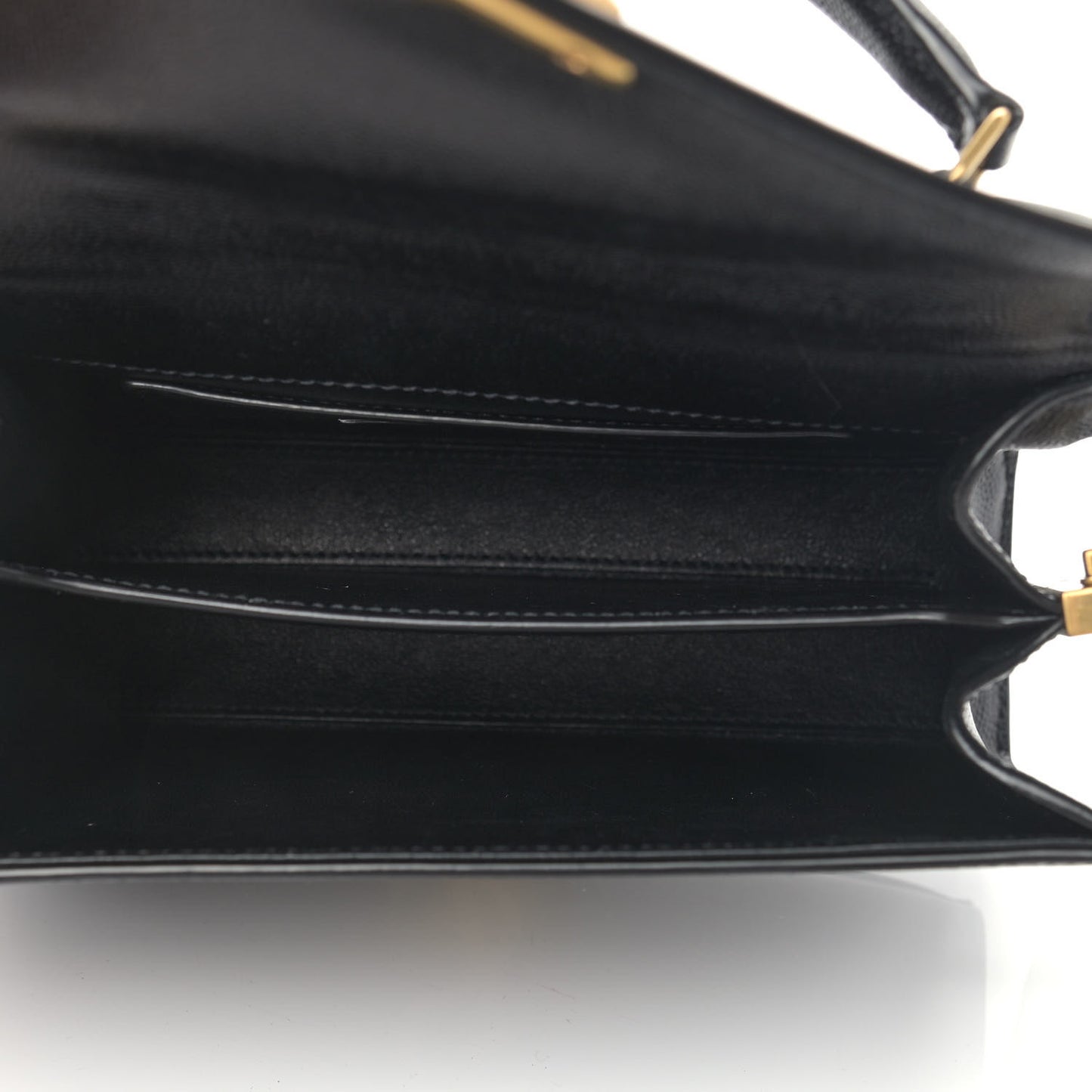 Grain de Poudre Mini Classic Monogram Cassandra Top Handle Black