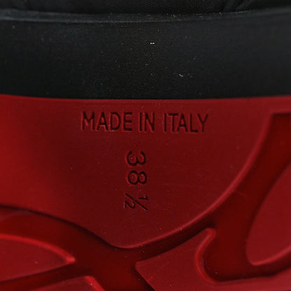 Christian Louboutin Fabric Oriona Lug 100 Boots 38.5 Black 7 of 7