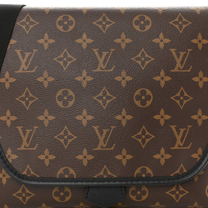 Louis Vuitton Monogram Macassar Magnetic Messenger 7 of 9