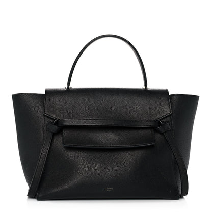 Celine Grained Calfskin Mini Belt Bag Black 1 of 9