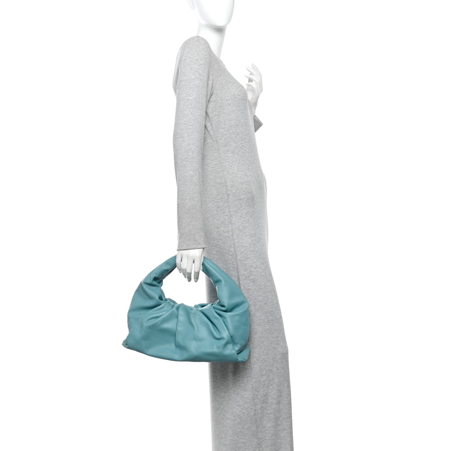 Smooth Butter Calfskin Small The Shoulder Pouch Linoleum