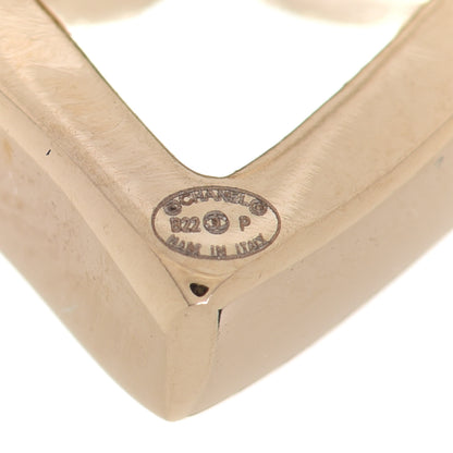 Chanel Metal CC Heart Coco In Love Earrings Gold 4 of 5