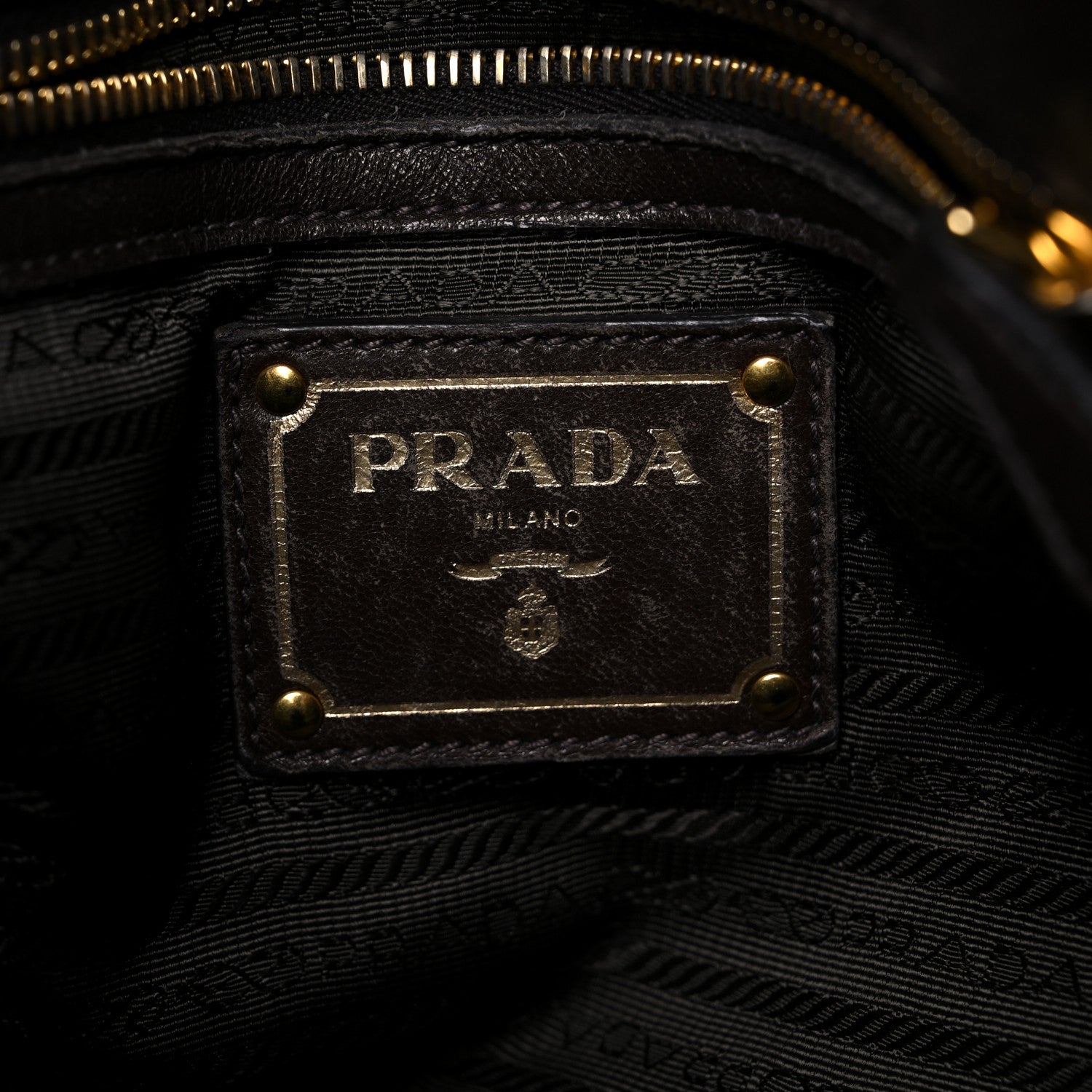 Prada Tessuto Nylon Gaufre Tote Fumo 6 of 40