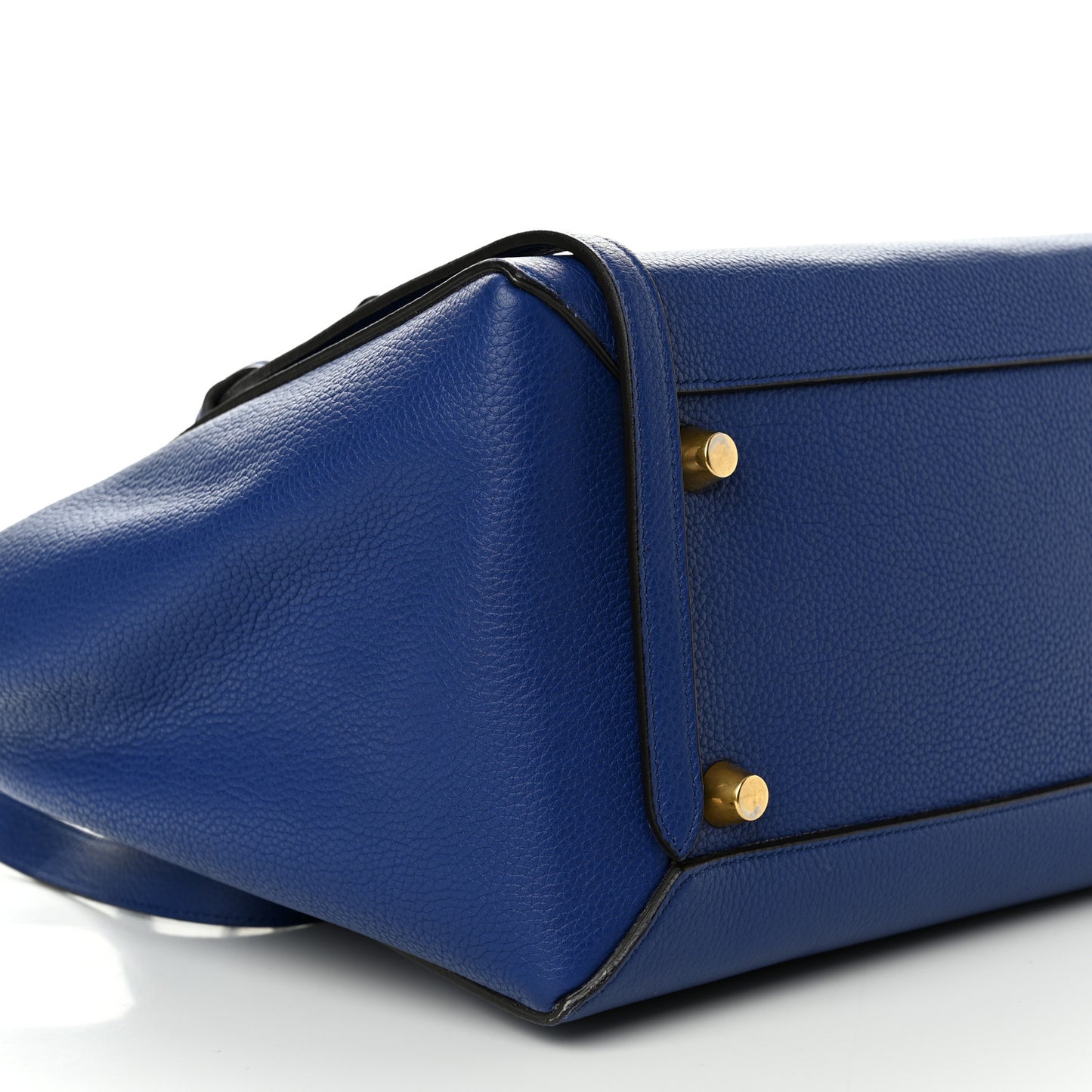 Grained Calfskin Mini Belt Bag Indigo