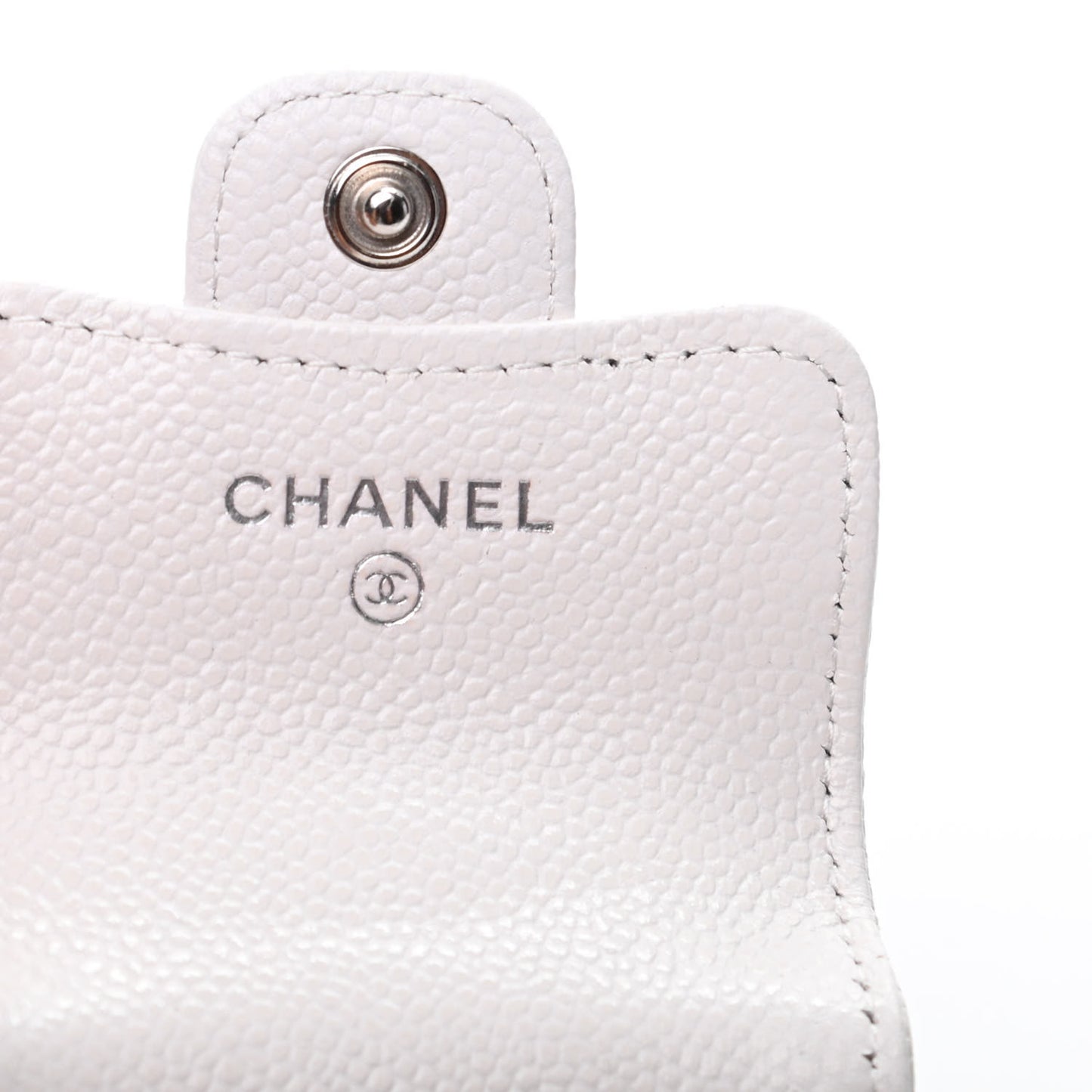 Caviar Quilted Airpods Pro Case White