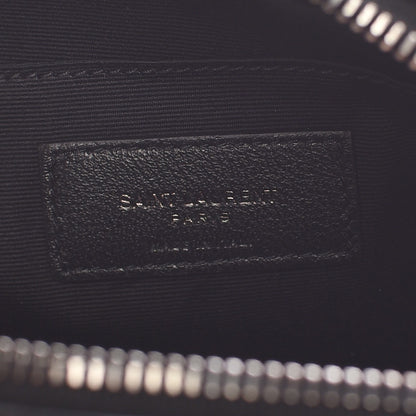 Saint Laurent Calfskin Matelasse Monogram Lou Camera Bag Black 6 of 7