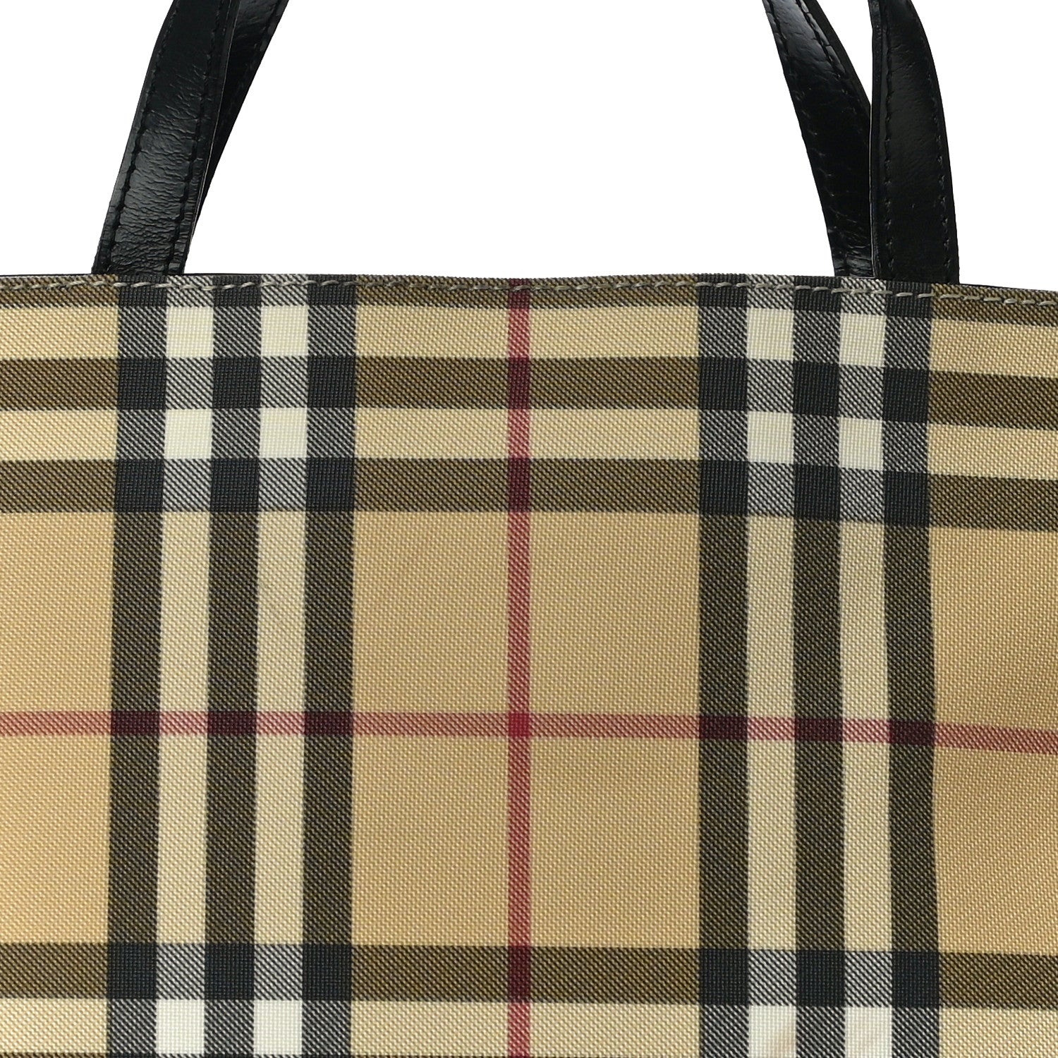 Burberry House Check Medium Tote Black 8 of 10