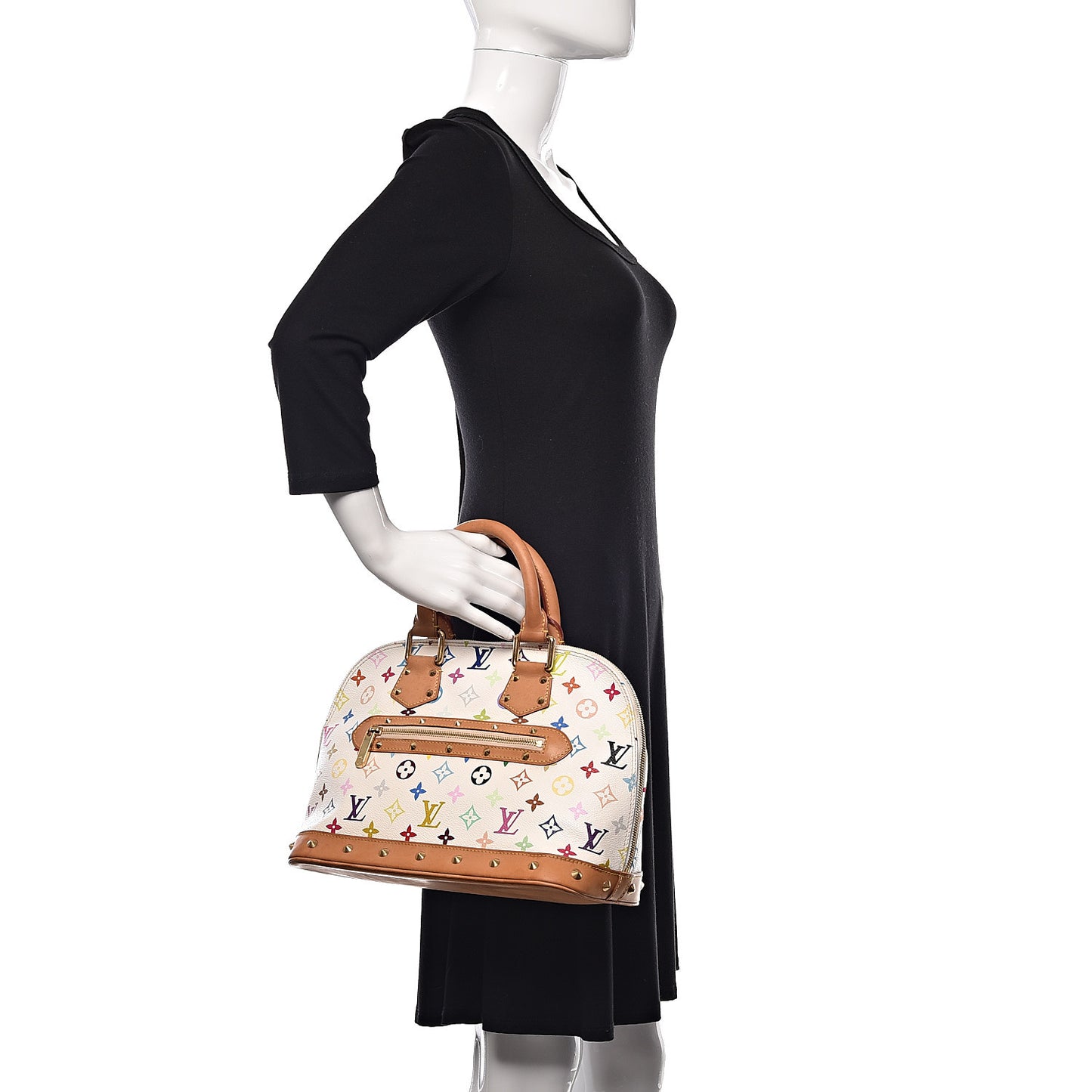 Monogram Multicolor Alma White