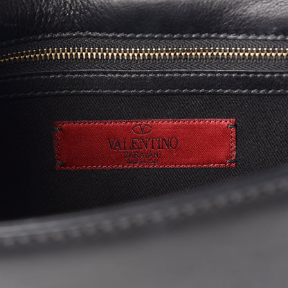 Valentino Garavani Vitello Small Glam Lock Rockstud Flap Black 7 of 12