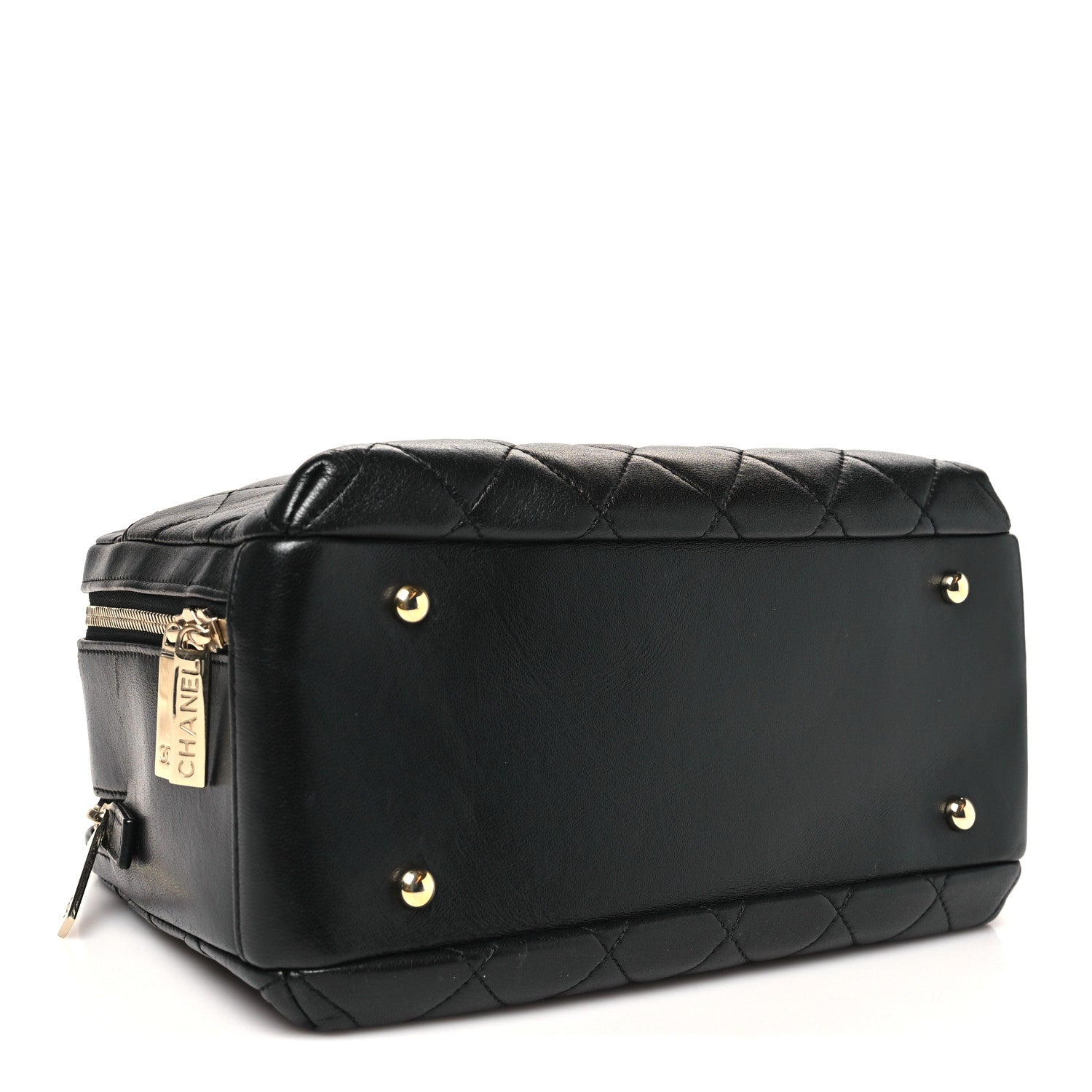 Chanel Lambskin Quilted Medium Trendy CC Bowling Bag Black 4 of 10