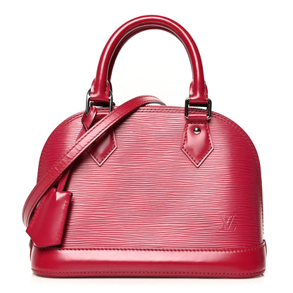 Louis Vuitton Epi Alma BB Fuchsia 1 of 10