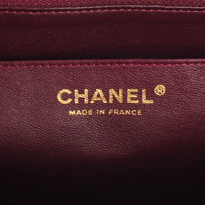 Chanel Lambskin Quilted Maxi Single Flap Black 7 of 9