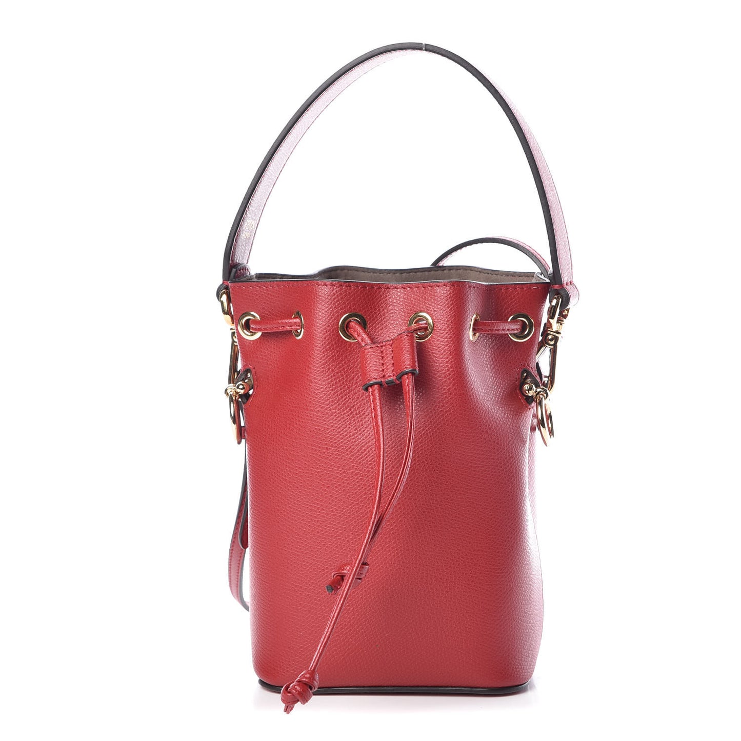 Vitello Cruise F is Fendi Mini Mon Tresor Bucket Bag Fragola