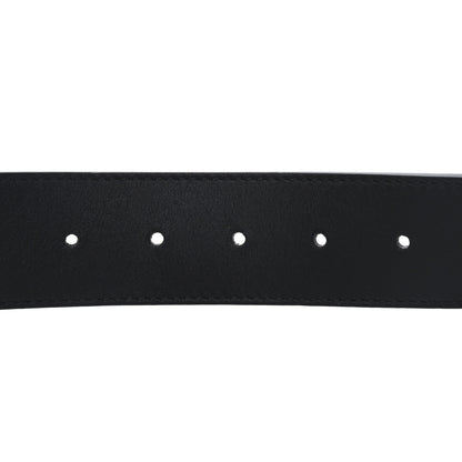 Gucci Calfskin Double G 40mm Belt 75 30 Black 3 of 5