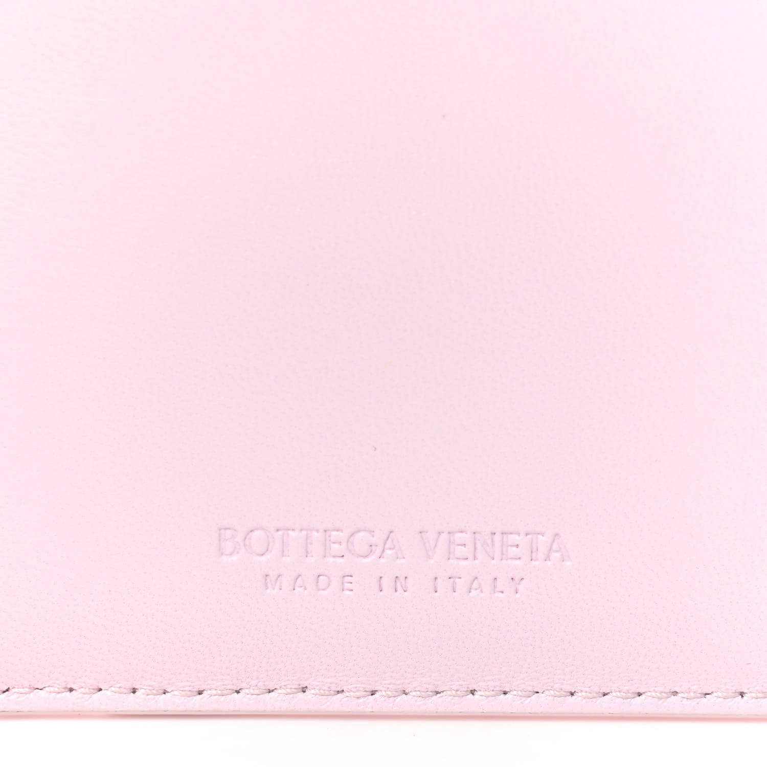 Bottega Veneta Calfskin Intrecciato Zip Card Holder Rosa 6 of 9
