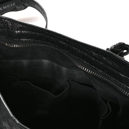 Balenciaga Agneau Classic Hardware S City Logo Strap Black White 12 of 12