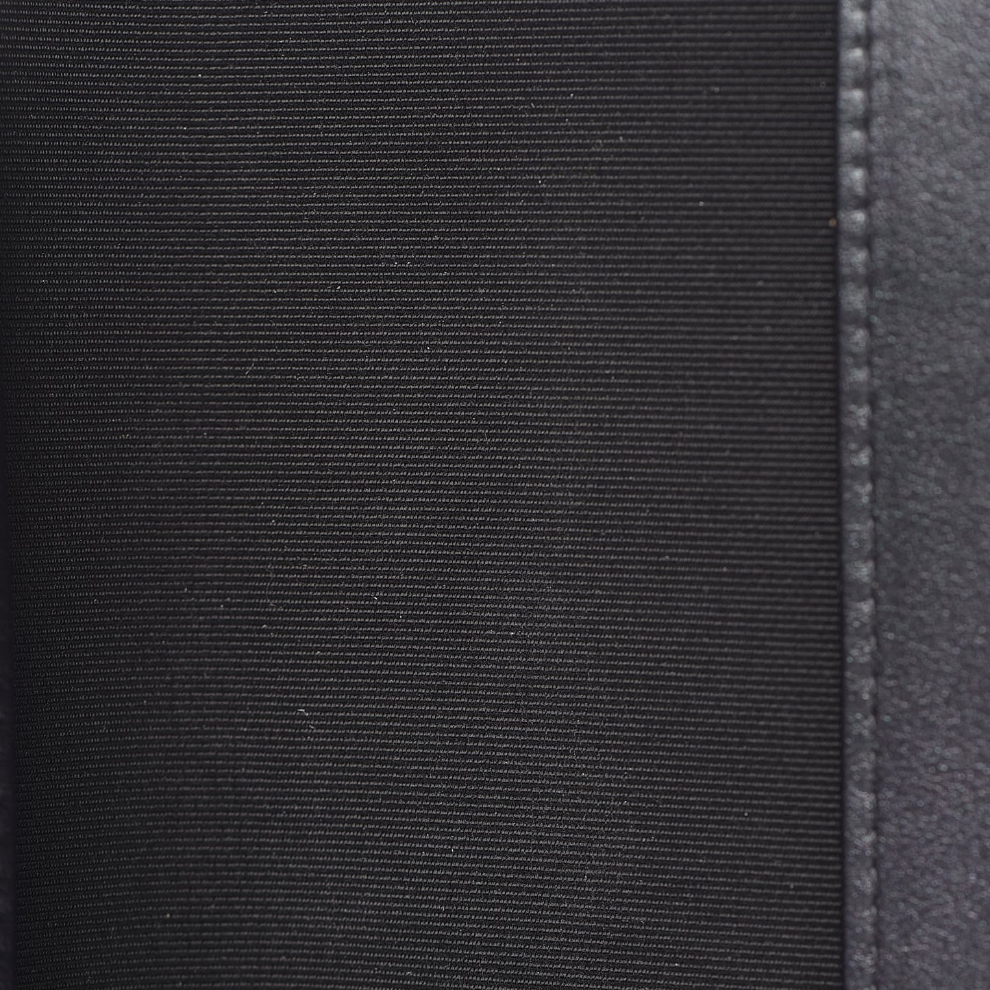 Iridescent Caviar Quilted Passport Holder Black