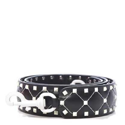 Valentino Garavani Lambskin Free Rockstud Spike Shoulder Strap Black 1 of 5