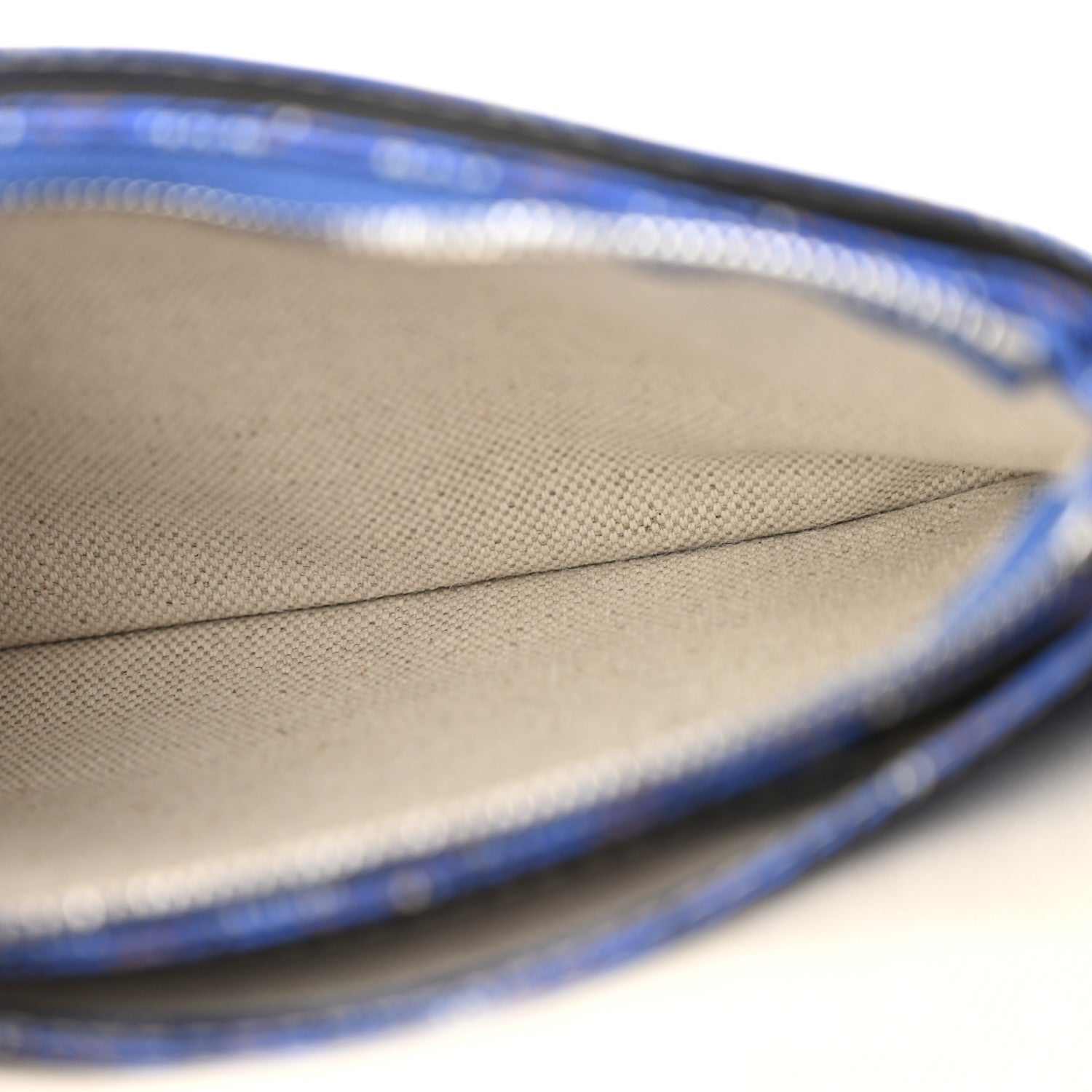 Goyard Goyardine Plumet Wallet Clutch Sky Blue 5 of 11