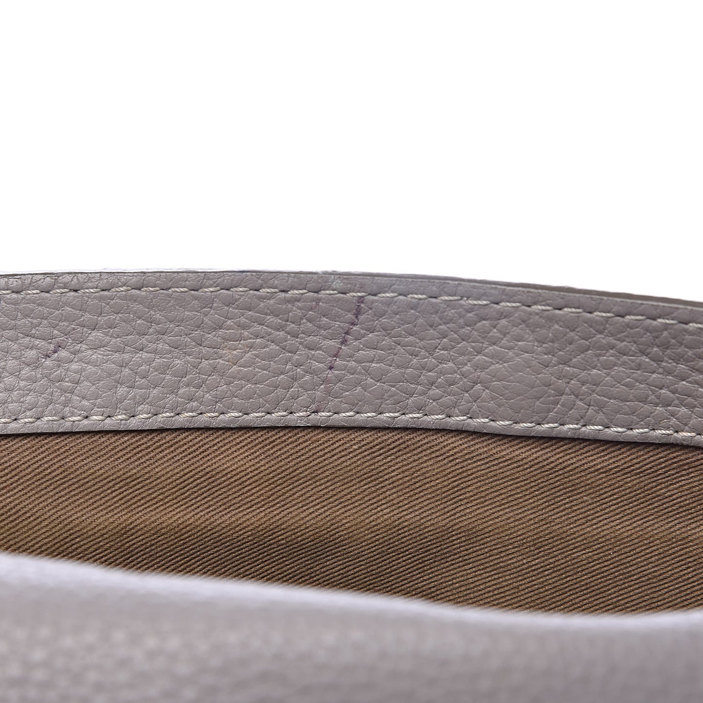 Calfskin Medium Marcie Round Crossbody Bag Cashmere Grey