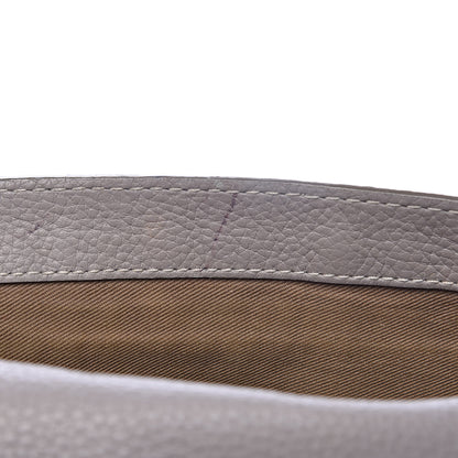 Chloe Calfskin Medium Marcie Round Crossbody Bag Cashmere Grey 23 of 23