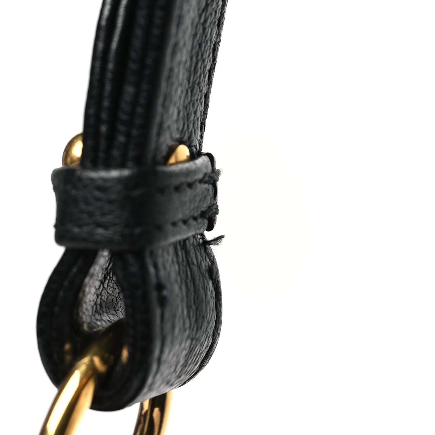 Goatskin Small Aphrodite Shoulder Bag Black