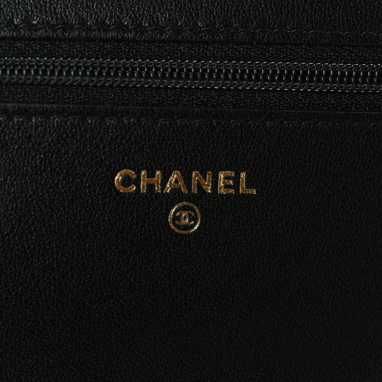 Chanel Lambskin Quilted Chanel 19 Wallet On Chain WOC Black 7 of 9