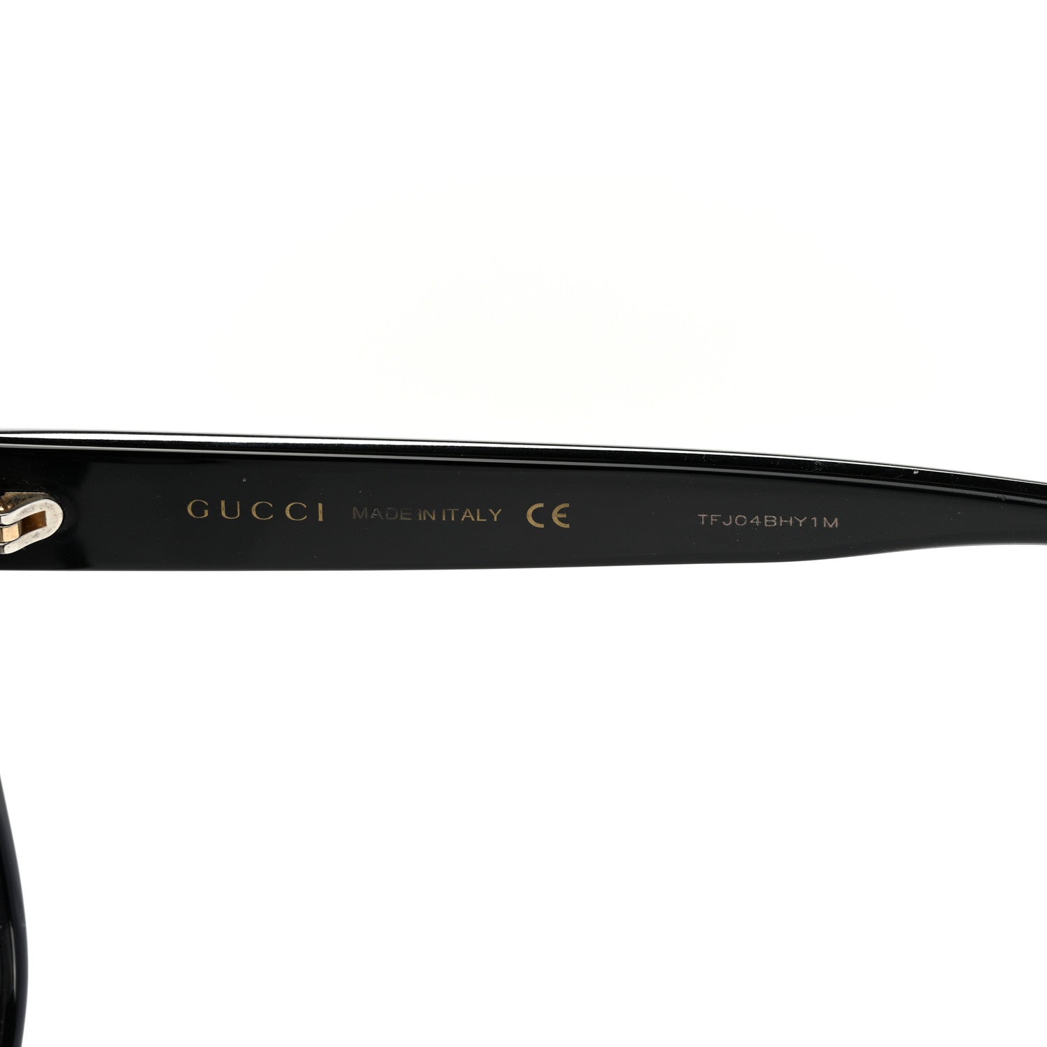 Gucci Cat Eye GG Sunglasses GG0097S Black 6 of 8