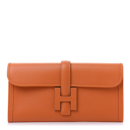 Hermes Swift Jige Elan 29 Clutch Orange 1 of 11