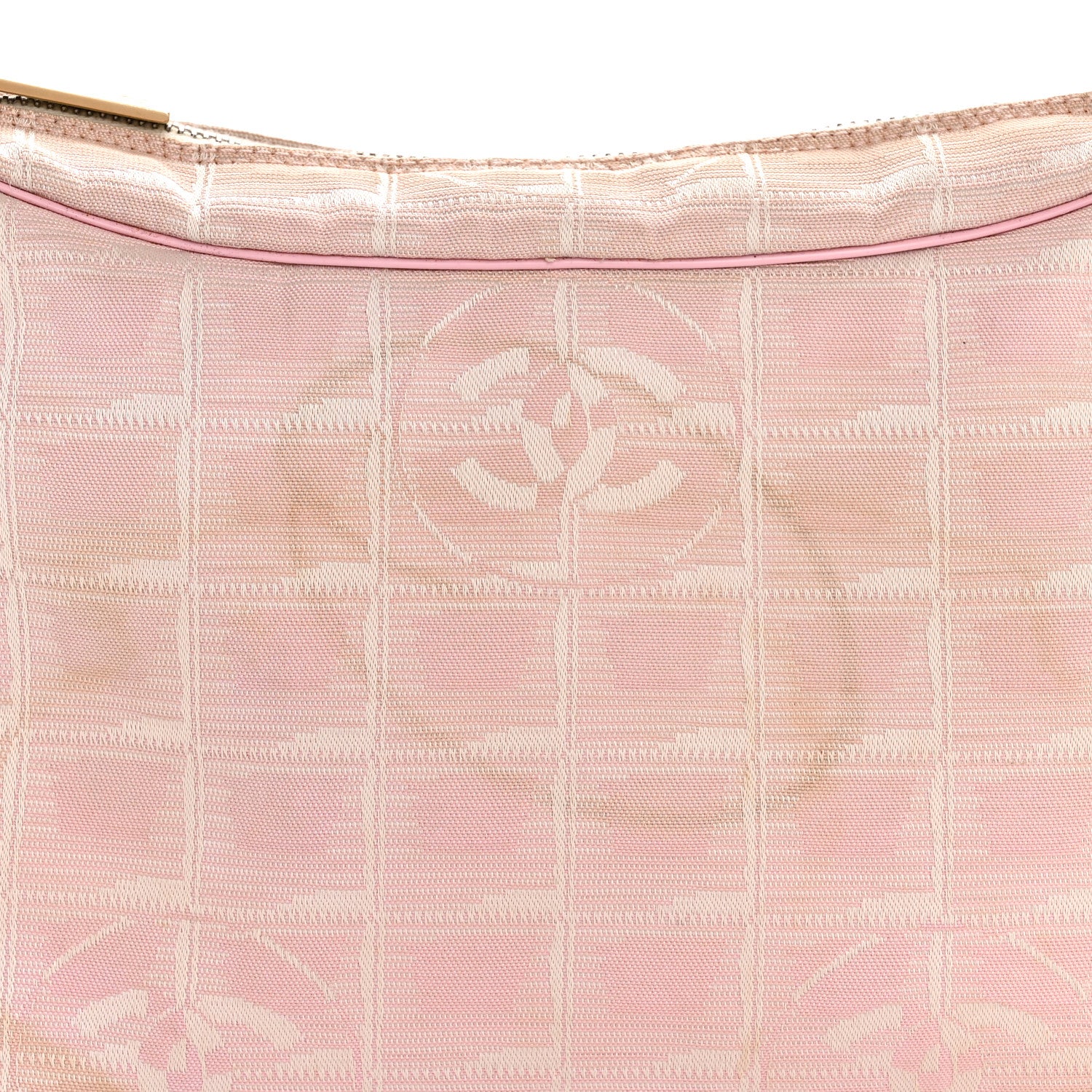 Chanel Nylon Travel Ligne Hobo Pink 8 of 14