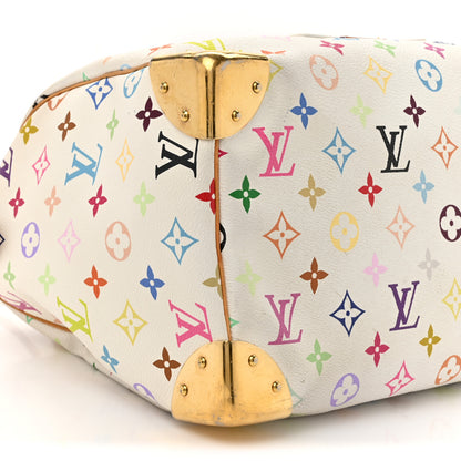 Louis Vuitton Monogram Multicolor Speedy 30 White 9 of 15