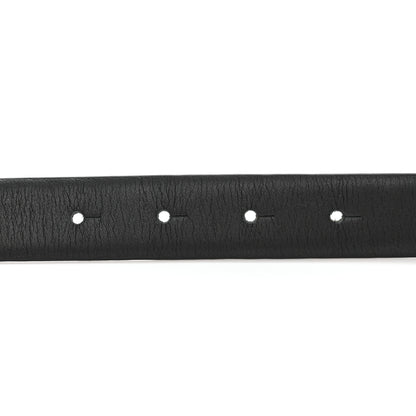 Chanel Calfskin Crystal Pearls Coronation CC Belt 80/32 Black 3 of 6