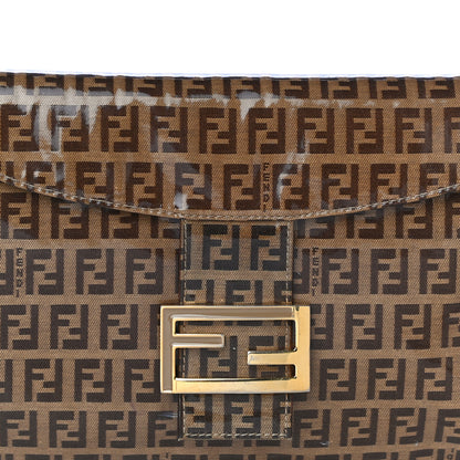 Fendi Vinyl Zucchino Baguette Tobacco 6 of 16