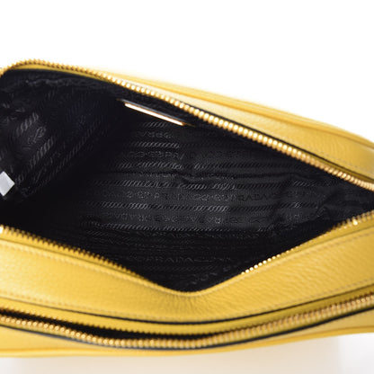 Prada Vitello Phenix Camera Bag Soleil 5 of 9